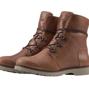 The North Face Women's Ballard Brown Lace-Up Boots